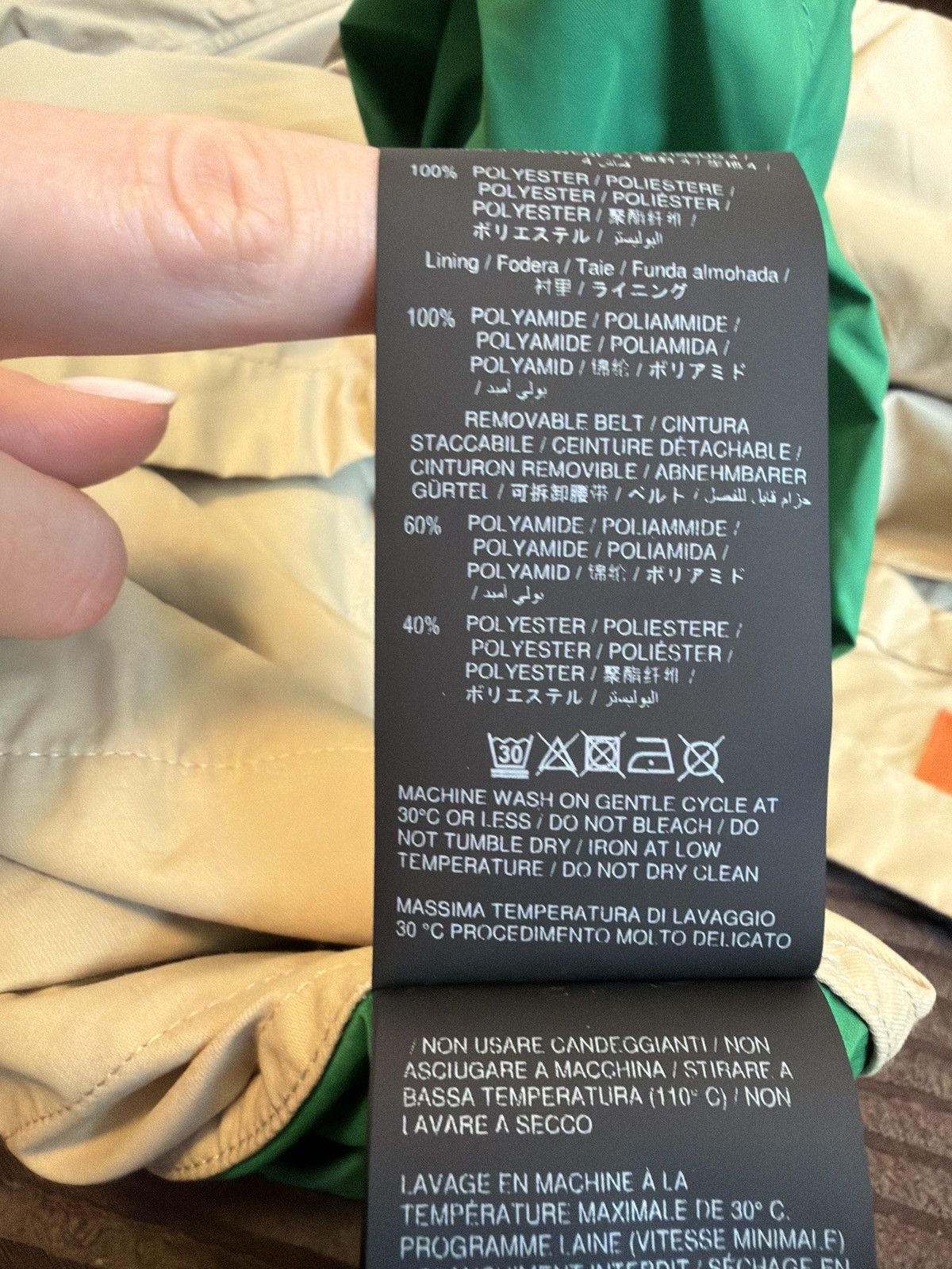 Heron Preston Heron Preston Contrast Back Trench Coat Size US S / EU 44-46 / 1 - 9 Thumbnail