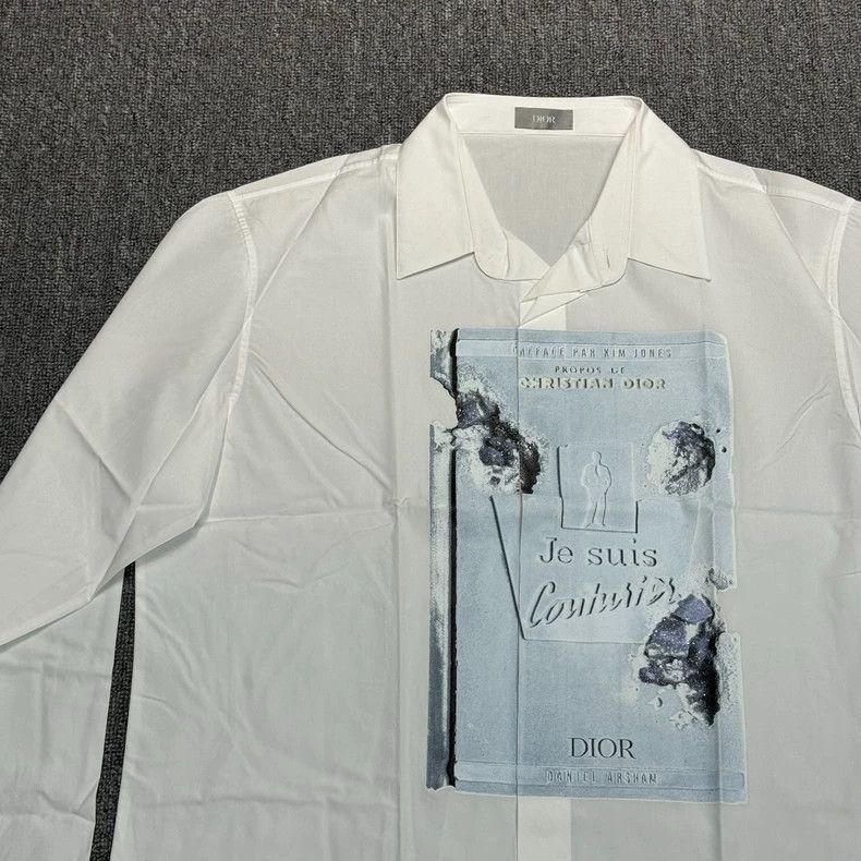 white long sleeve shirt by Dior