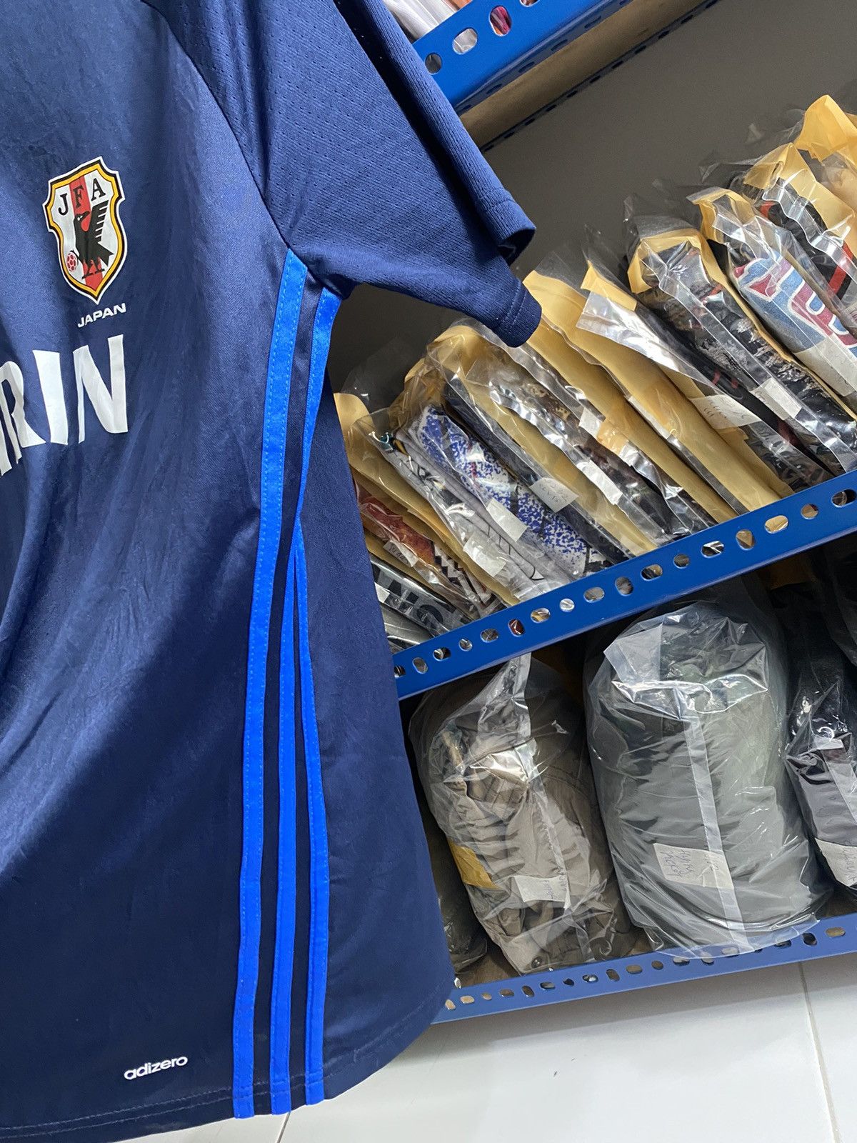 Adidas JAPAN SOCCER JERSEY Size US M / EU 48-50 / 2 - 9 Thumbnail