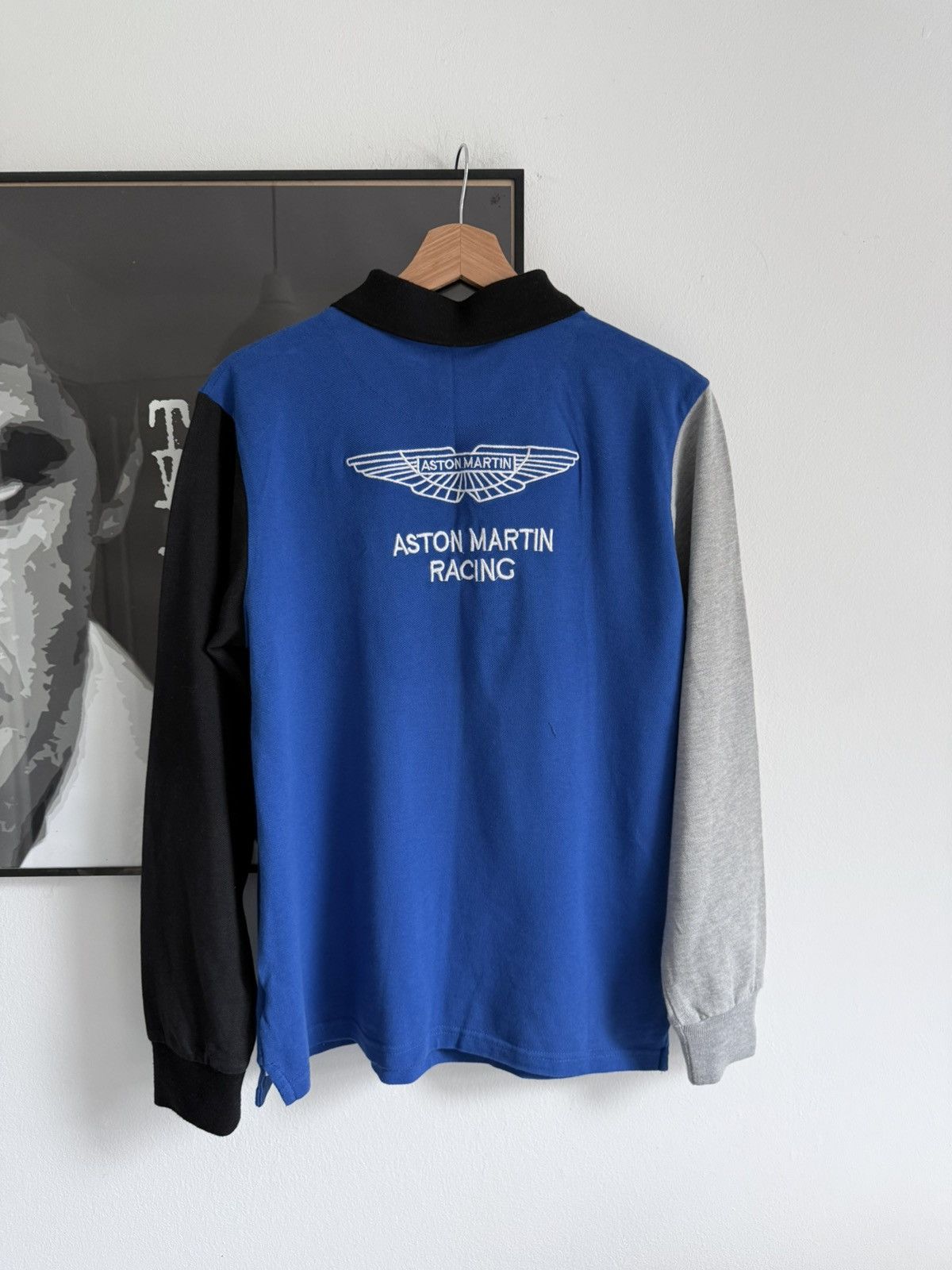 Hackett Hackett x Aston Martin vintage racing Long sleeve rugby F1 Size US M / EU 48-50 / 2 - 2 Thumbnail