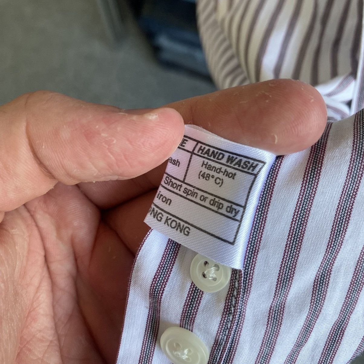 Christian Dior Monsieur Luxury Cristian Dior Monsieur Basic Designer button up shirt Size US M / EU 48-50 / 2 - 7 Thumbnail