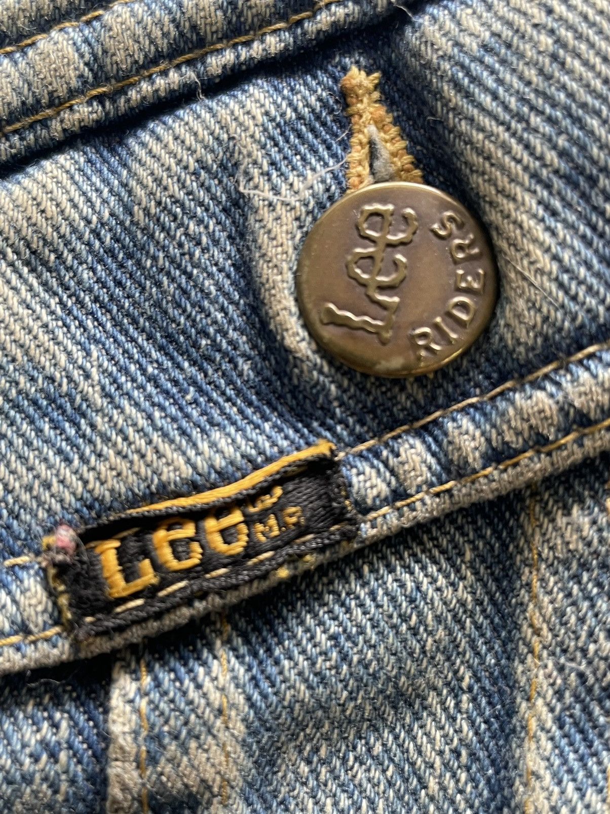 Lee Vintage 80’s Lee Riders Denim Jacket Size US S / EU 44-46 / 1 - 9 Thumbnail