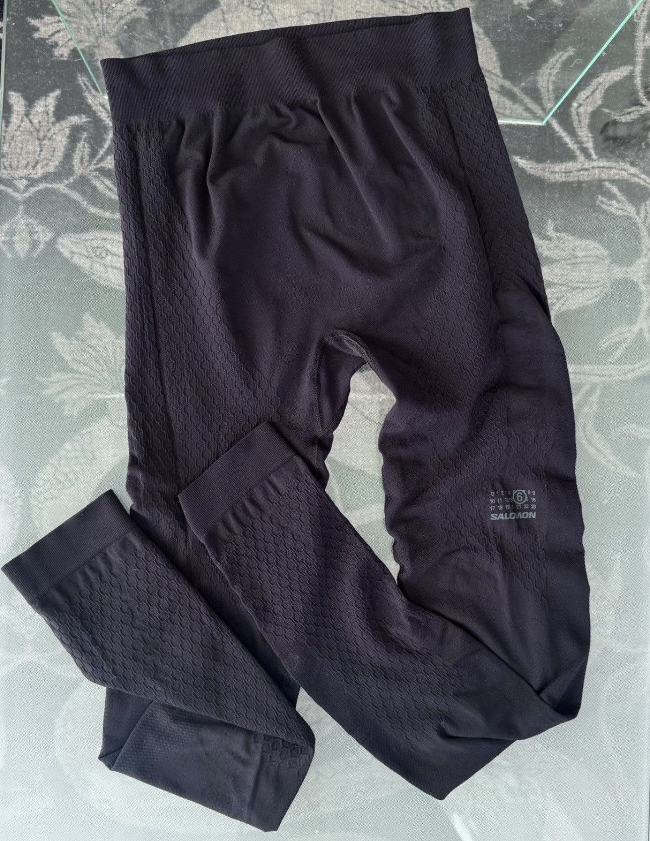 Maison Margiela MM6 Maison Margiela x Salomon Technical Logo Leggings Size US 32 / EU 48 - 1 Thumbnail