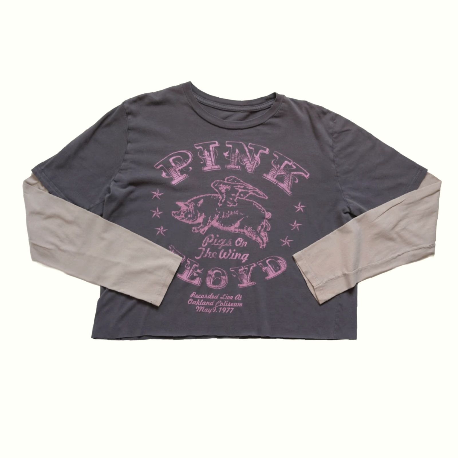 Vintage VINTAGE Pink Floyd T-Shirt Graphic Print Crew Neck Short Sleeve XL Women Size US XL / EU 56 / 4 - 2 Thumbnail