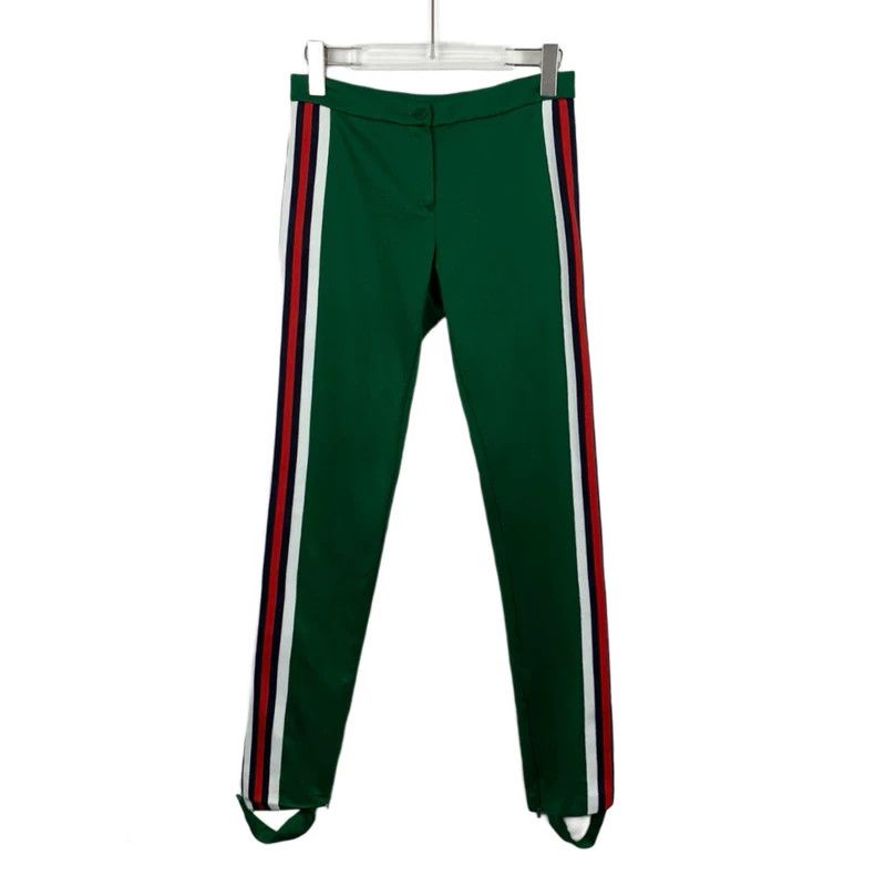 Gucci Gucci Size XS Green side striped leggings XS size 2502-Nex Size US 26 / EU 42 - 1 Thumbnail