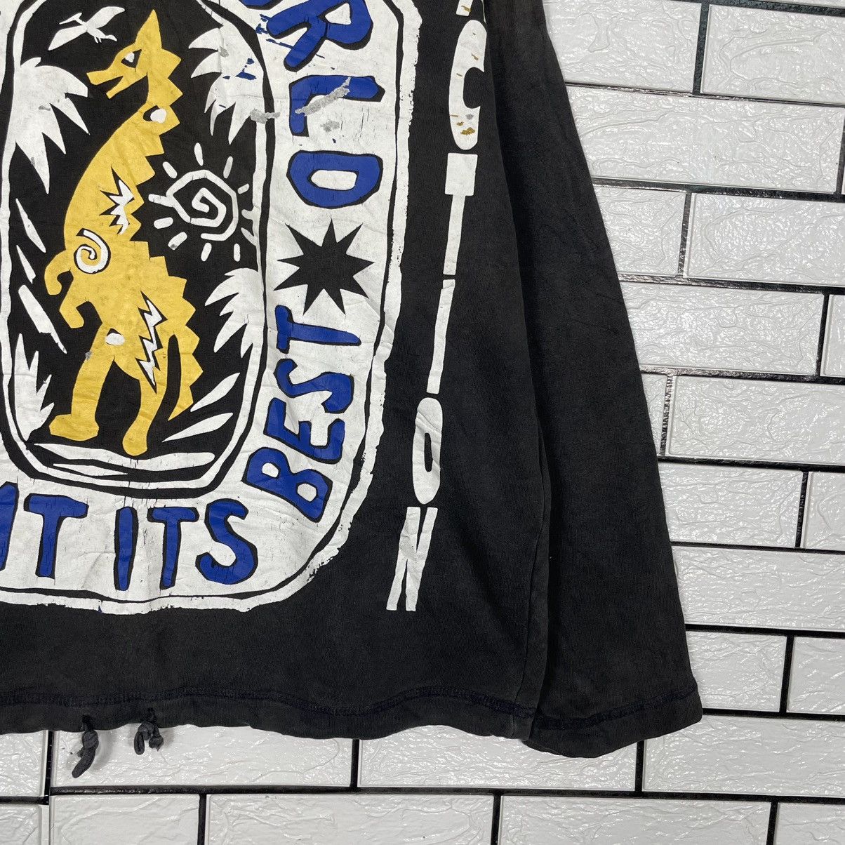 Japanese Brand Japanese Brand Bossbat Funny Wall Sweatshirt Size US M / EU 48-50 / 2 - 4 Thumbnail