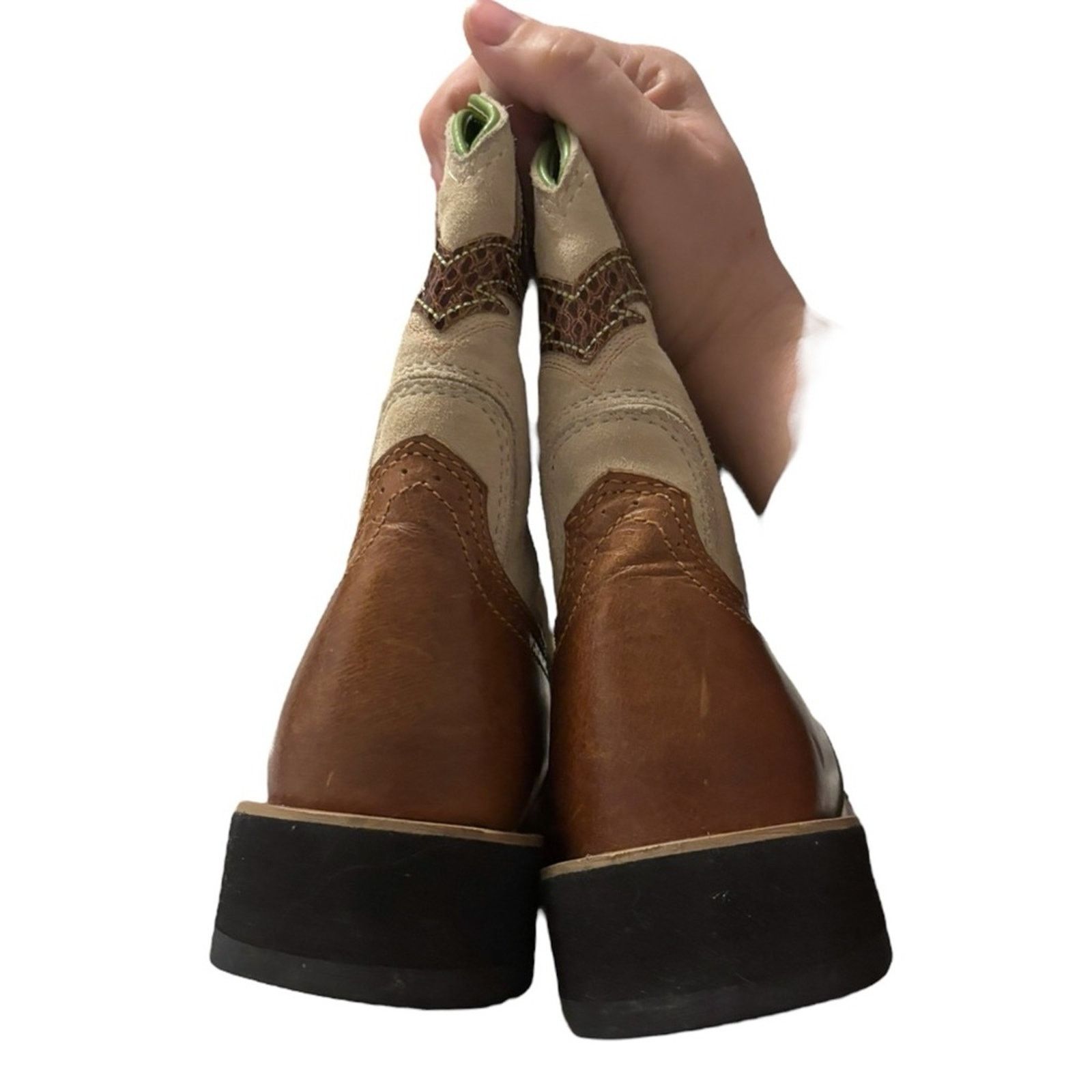 Ariat Ariat Women's Fatbaby Heritage Dapper Western Boot Size US 7 / IT 37 - 2 Thumbnail