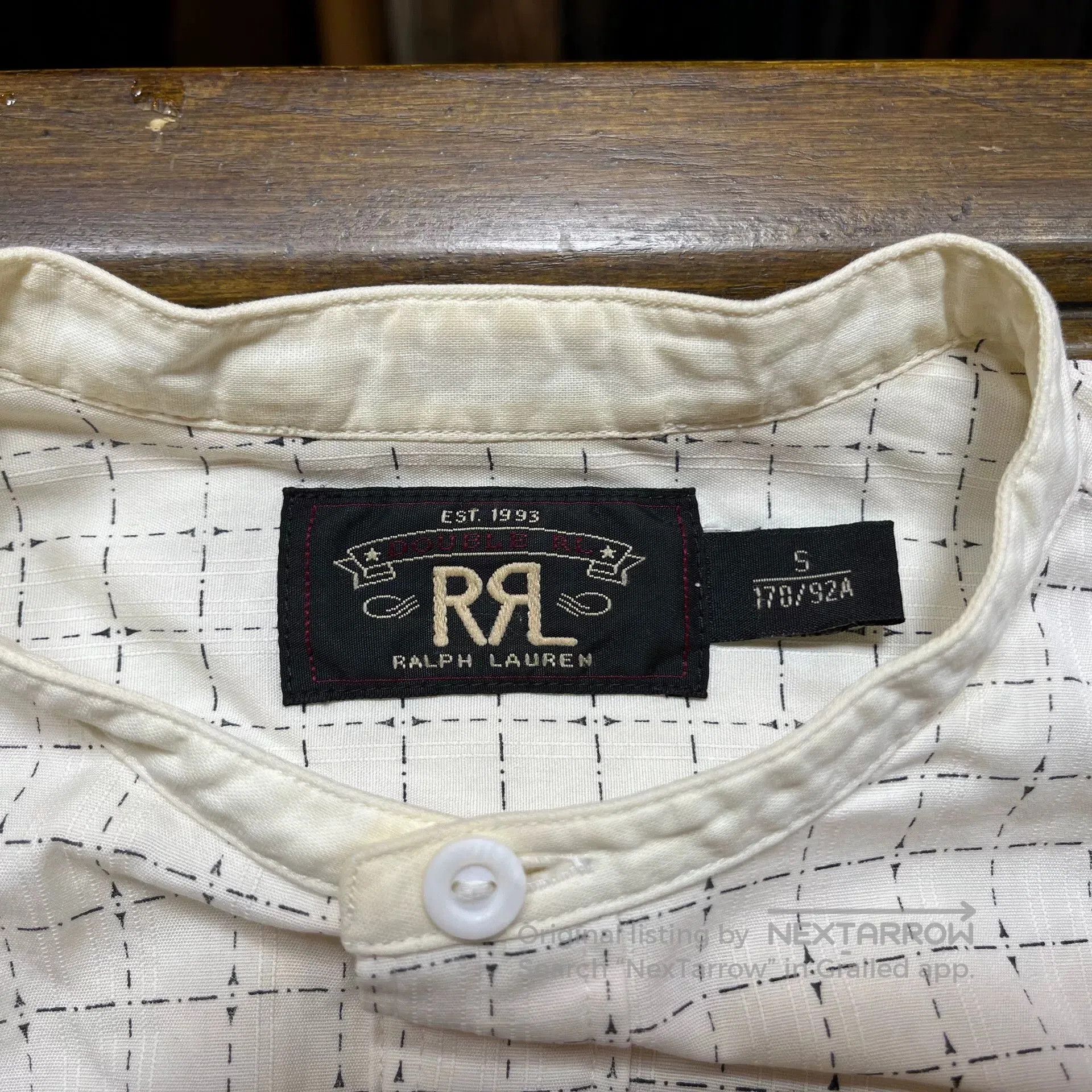 RRL Ralph Lauren RRL Ralph Lauren Button. Size US S / EU 44-46 / 1 - 4 Thumbnail
