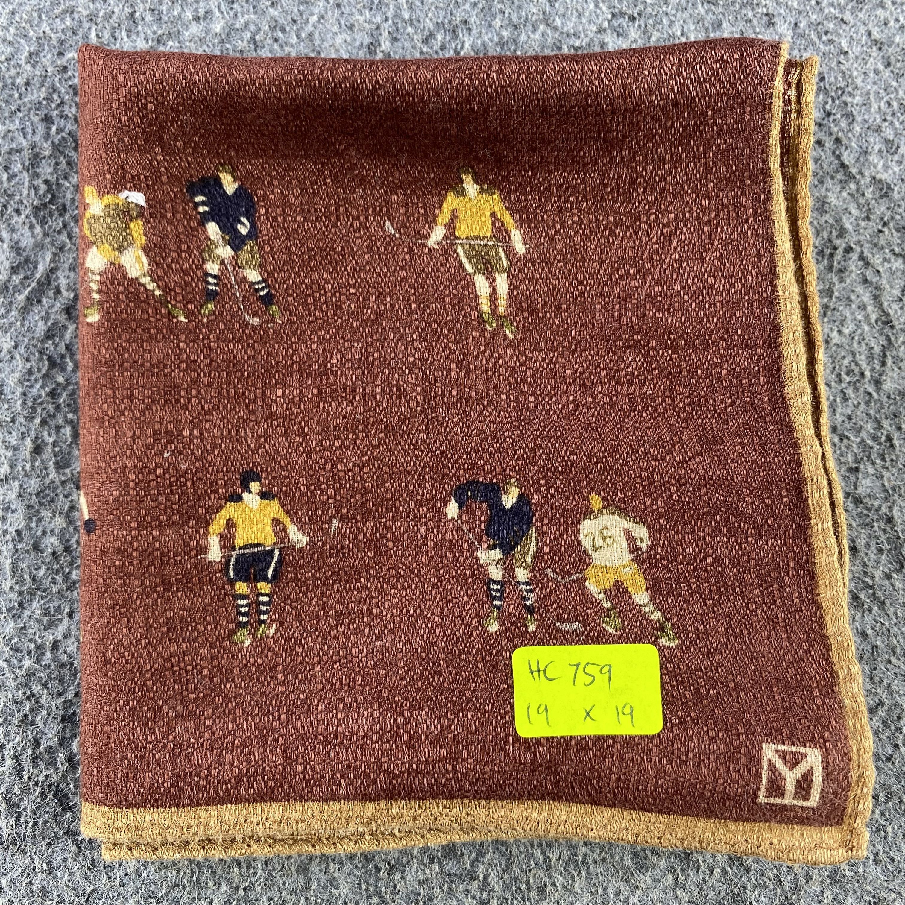 Vintage Handkerchief/Neckerchief/Bandana HC759 Size ONE SIZE - 5 Thumbnail
