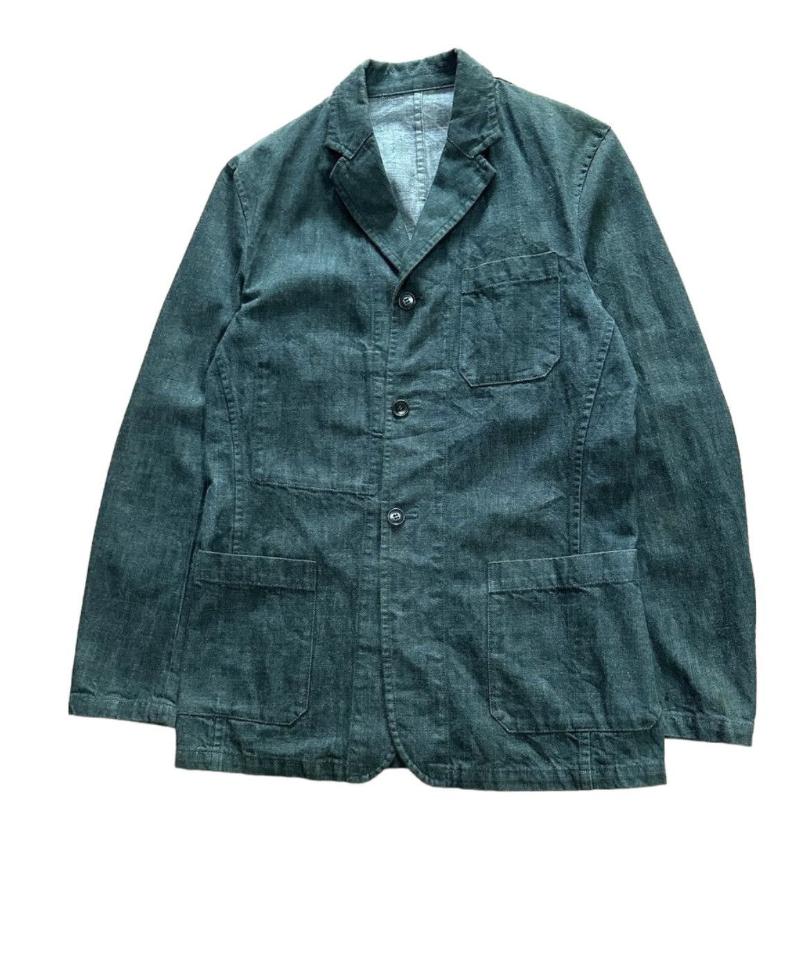 Japanese Brand × Melrose Melrose Men's Denim Jacket Size US S / EU 44-46 / 1 - 7 Thumbnail