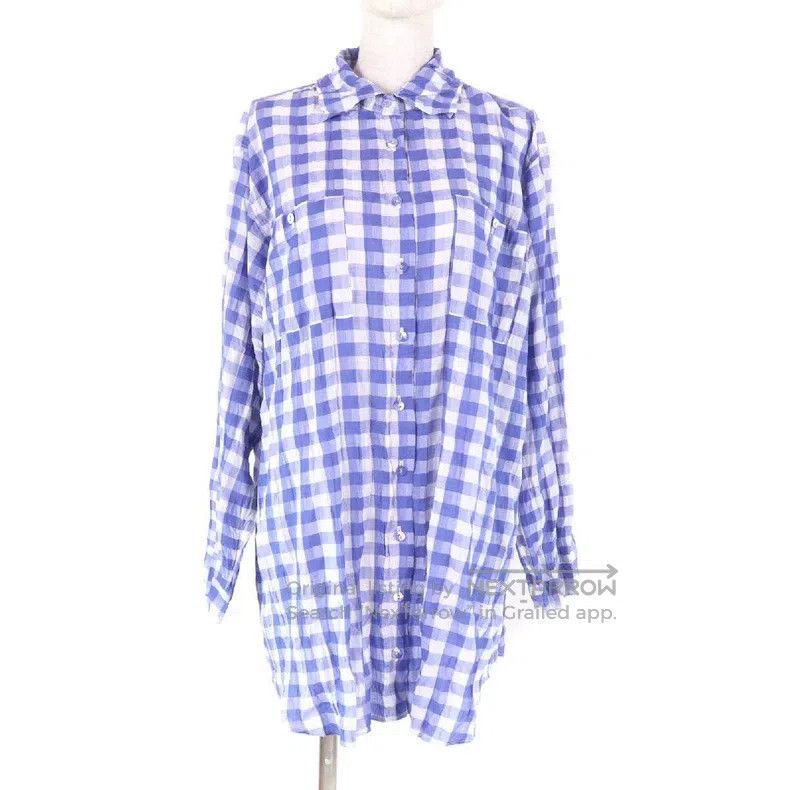 Issey Miyake Issey Miyake Blue Shirt Size M / US 6-8 / IT 42-44 - 1 Thumbnail