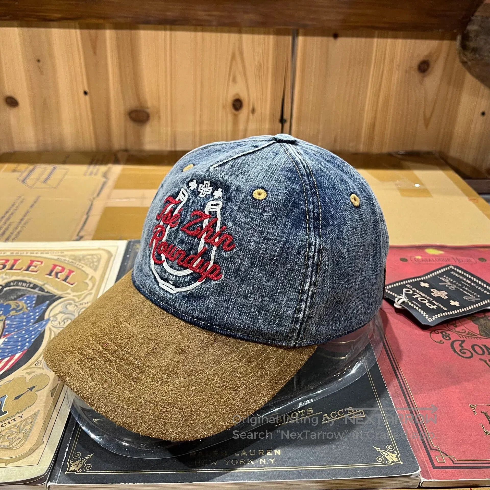 RRL Ralph Lauren Double RL Ralph Lauren Baseball Cap. Size ONE SIZE - 2 Thumbnail