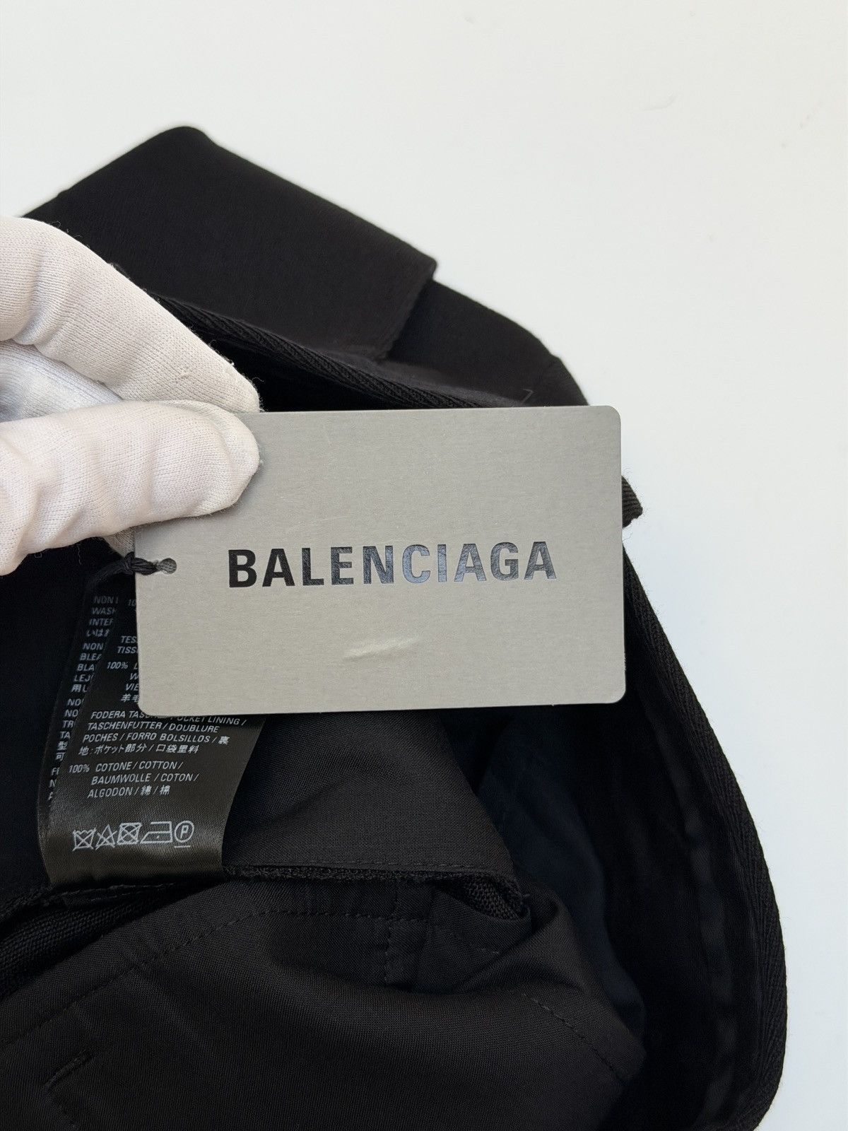 Balenciaga Balenciaga Hybrid Denim Tailored Pants Size US 28 / EU 44 - 11 Thumbnail