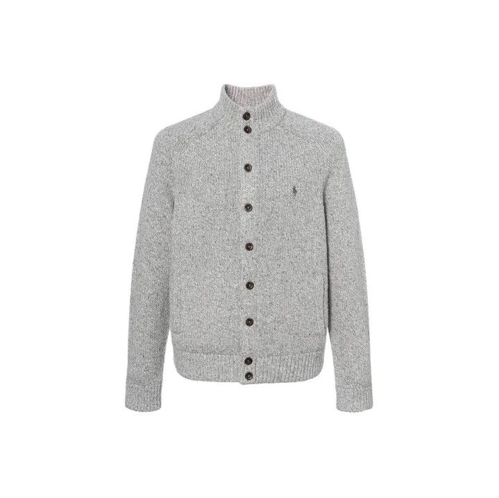 Polo Ralph Lauren Polo Ralph Lauren Men's Ribbed Mock Neck Cardigan Size US L / EU 52-54 / 3 - 1 Thumbnail