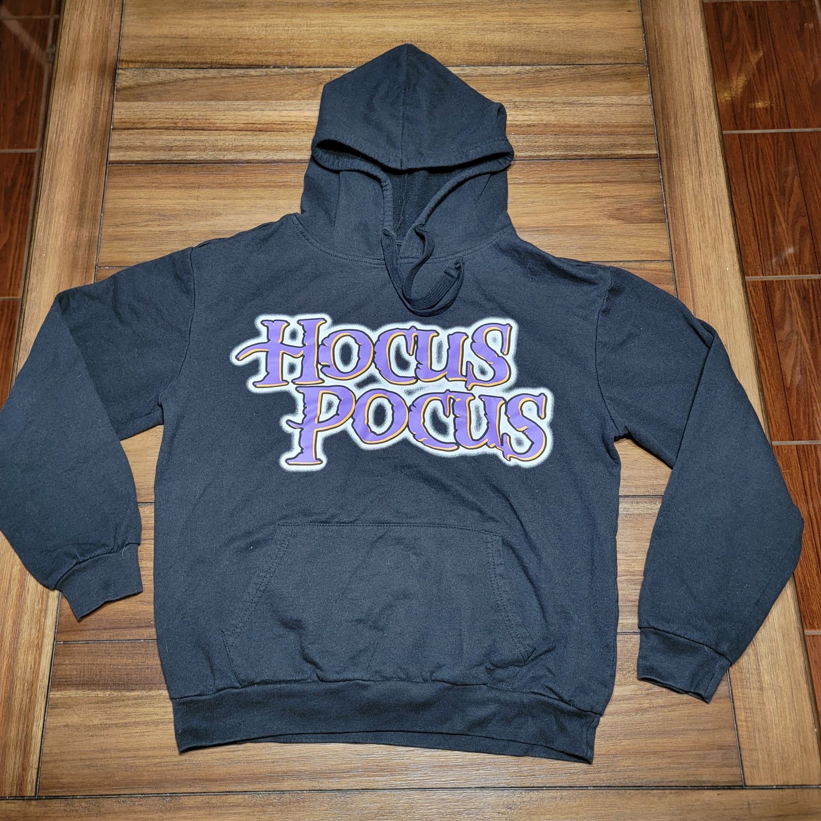 Other Hocus Pocus Black LS Hoodie - Size Large (11-13) Size L / US 10 / IT 46 - 1 Thumbnail