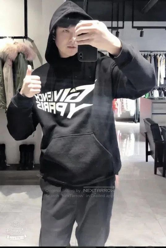 Givenchy Givenchy Black Cotton Women's Hoodie for Fall . Size XS / US 0-2 / IT 36-38 - 9 Thumbnail