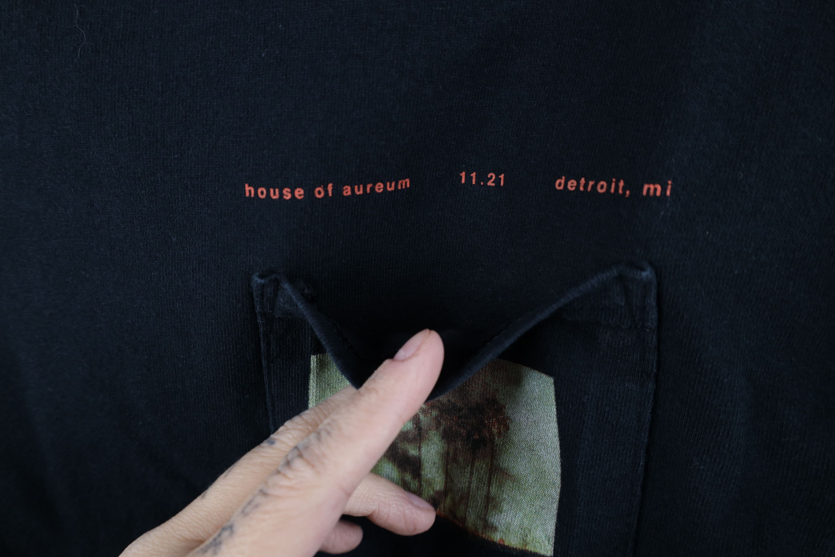 Vintage Y2K Streetwear Detroit House of Aureum Halsey Band T-Shirt Size S / US 4 / IT 40 - 6 Thumbnail