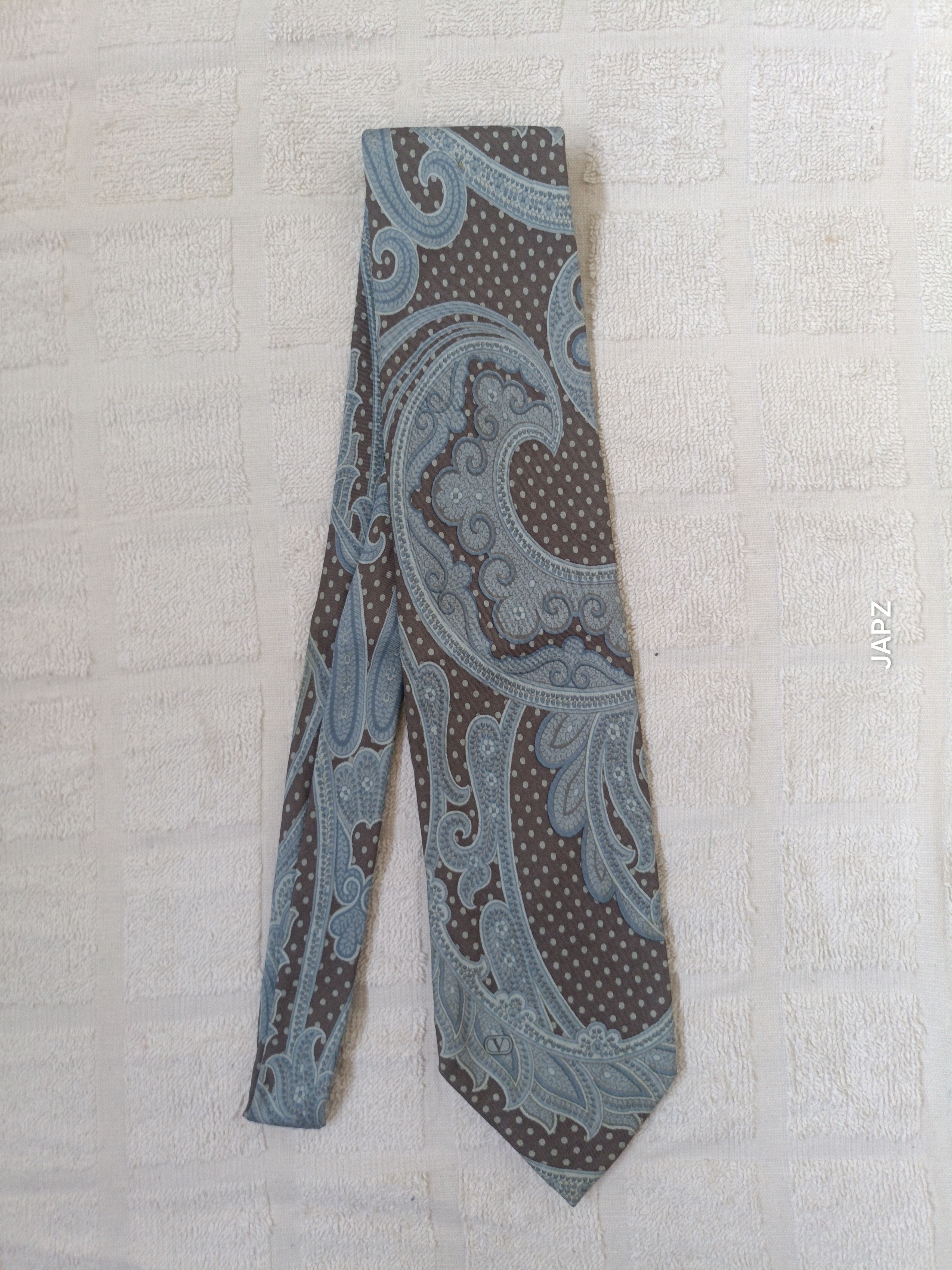 Valentino Vintage Valentino paisley silk tie Size ONE SIZE - 4 Thumbnail