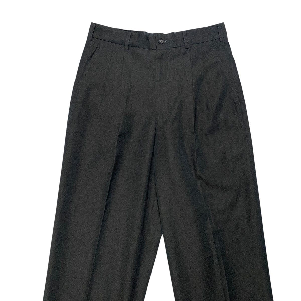 Comme des Garcons Homme Vintage Comme Des Garcons Homme Wool Baggy Pants Size US 30 / EU 46 - 4 Thumbnail