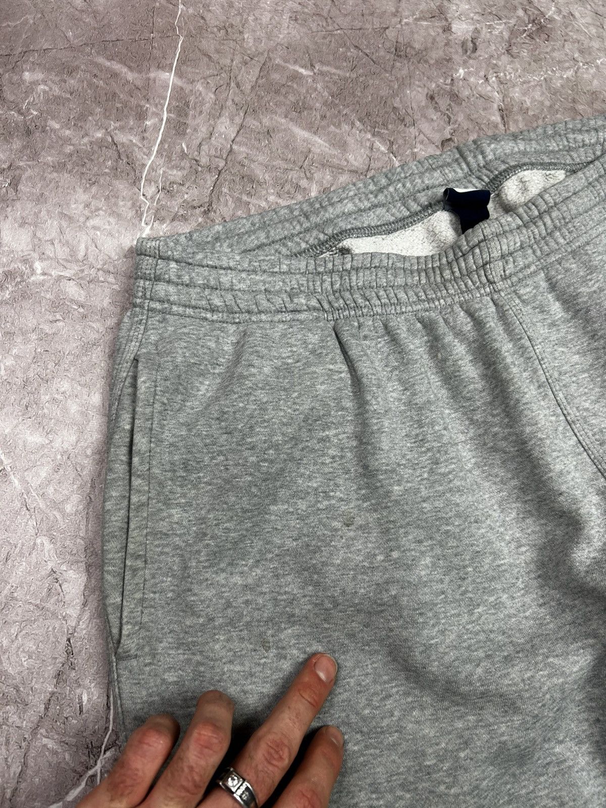 Nike × Vintage Vintage Y2K gray Nike baggy cotton sweatpants size XL Size US 34 / EU 50 - 5 Thumbnail