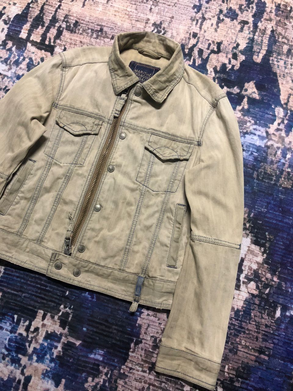 Marithe + Francois Girbaud Vintage Marithe Francois Girboud Denim Trucker Jacket Size US S / EU 44-46 / 1 - 6 Thumbnail