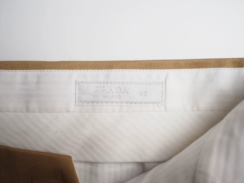 Prada Prada Khaki suit shorts 2502-Nextarrow Size US 30 / EU 46 - 5 Thumbnail