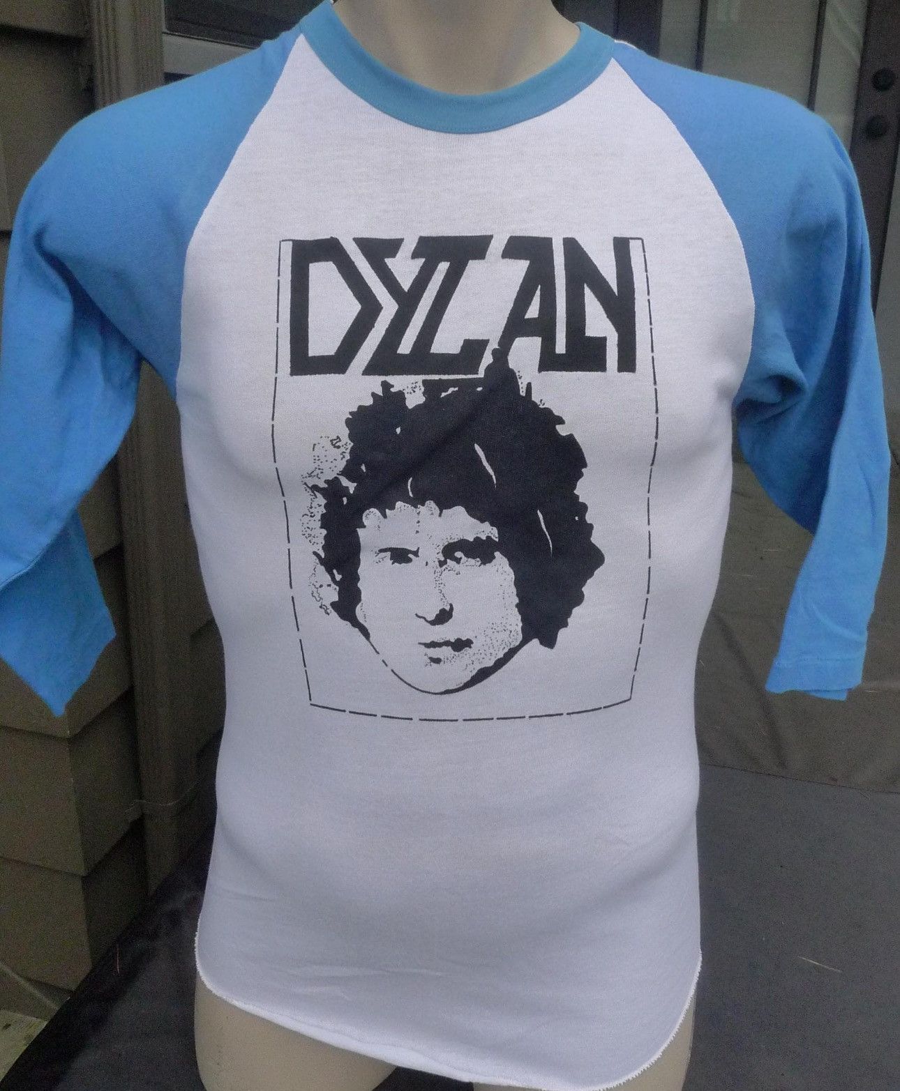 Vintage Vintage 70s Bob Dylan baseball tee Size US M / EU 48-50 / 2 - 1 Thumbnail