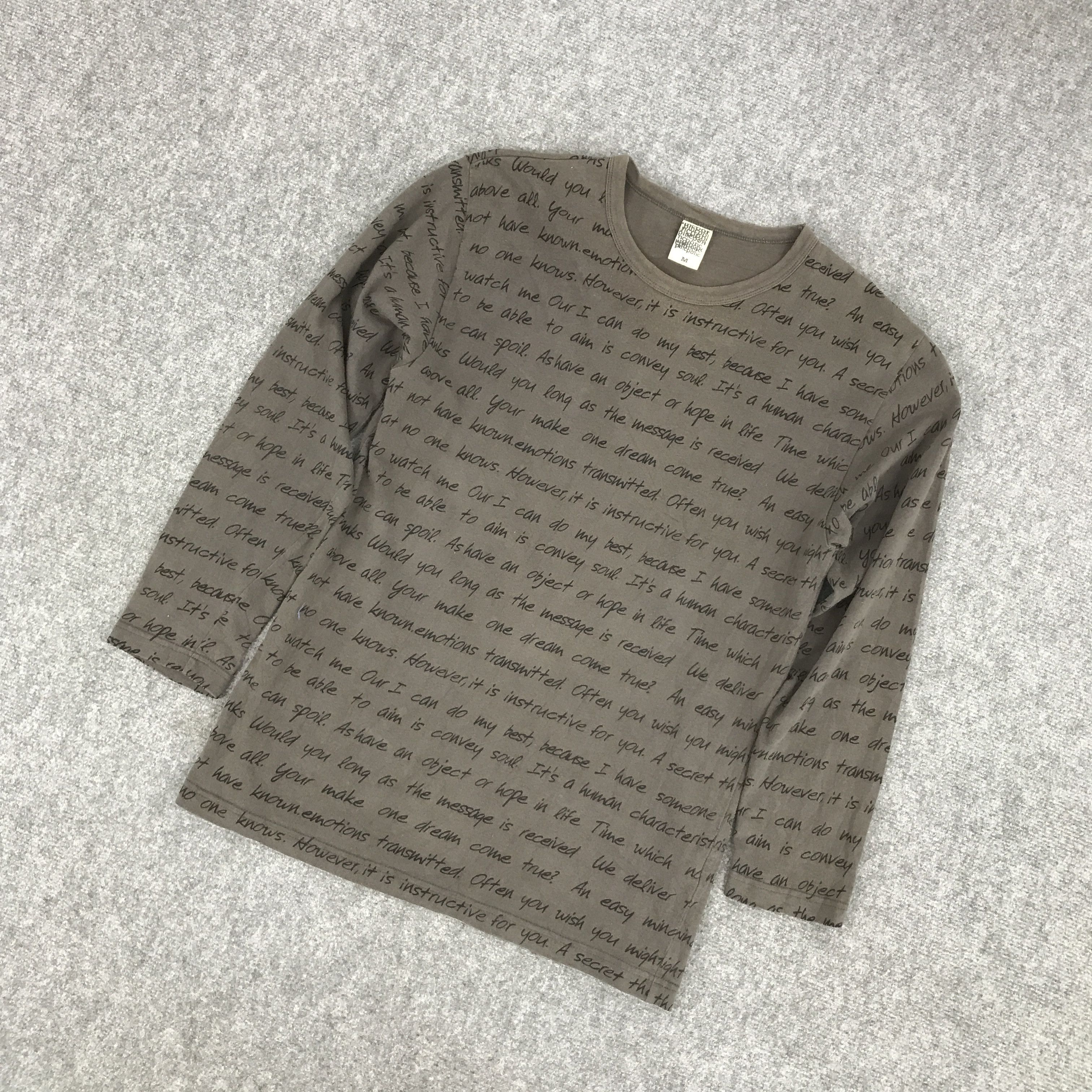 If Six Was Nine × Japanese Brand × Le Grande Bleu (L.G.B.) JAPANESE BRAND PUNK STYLE DESIGN LONG SLEEVE TSHIRTS Size US M / EU 48-50 / 2 - 5 Thumbnail