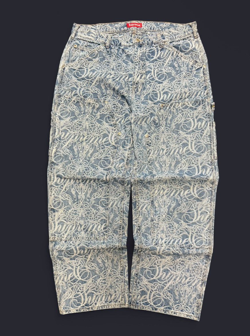 Supreme 2022 Supreme x Jacquard collab denim Size US 36 / EU 52 - 1 Thumbnail