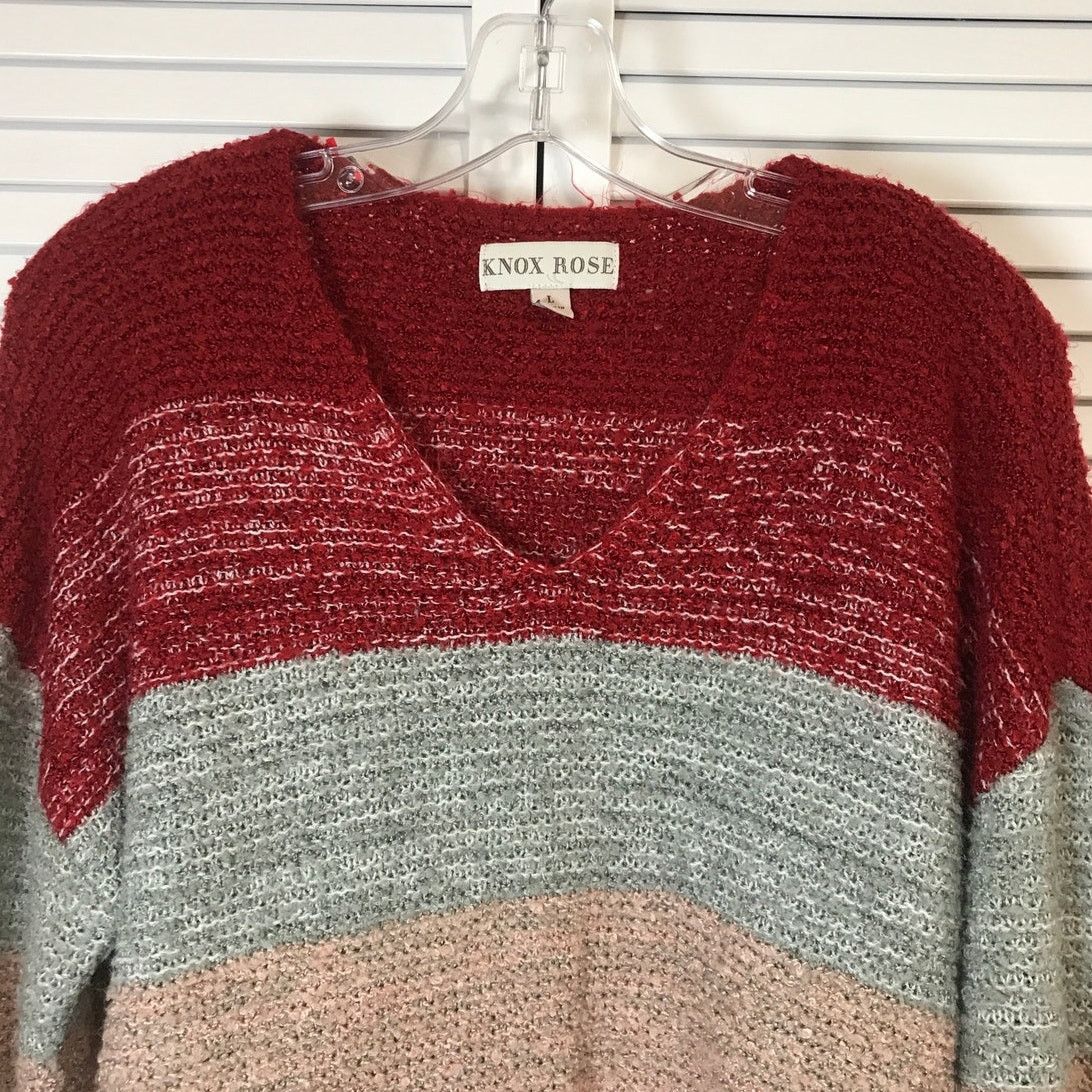 Other Knox Rose Striped V-neck Long-Sleeve Sweater L Size L / US 10 / IT 46 - 6 Thumbnail