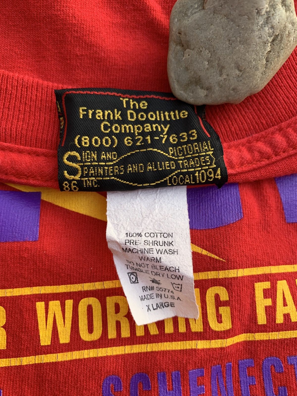 Vintage Vintage Schenectady Local 301AE IUE-CWA Labor Union T-Shirt Size US XL / EU 56 / 4 - 4 Thumbnail