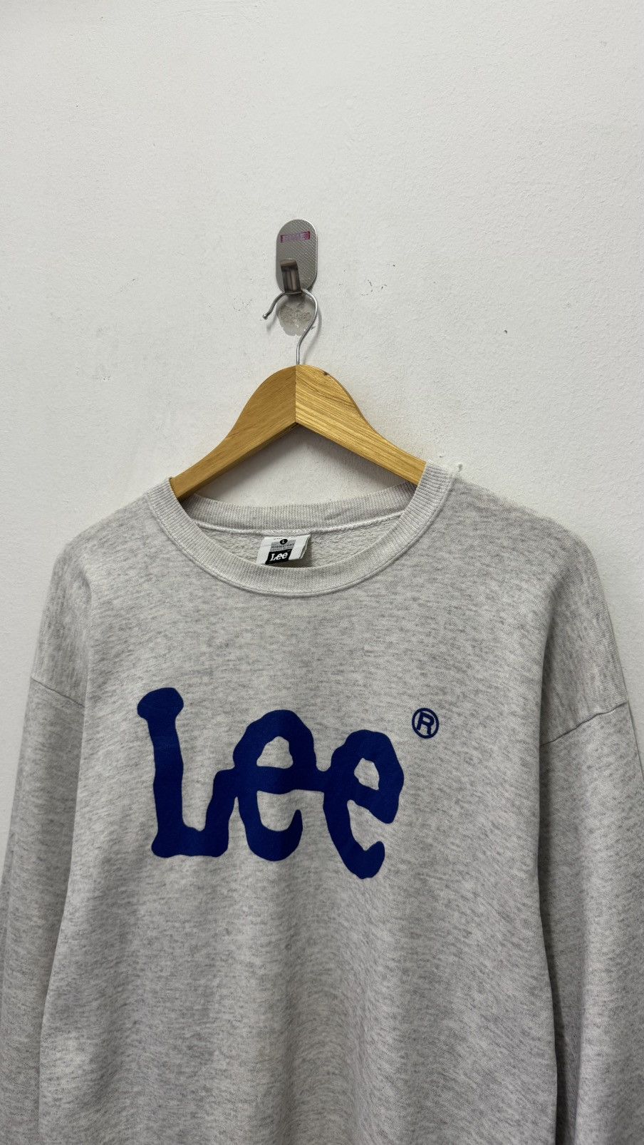 Lee Vintage 90s Lee Big Logo Sweatshirt Size US L / EU 52-54 / 3 - 1 Thumbnail