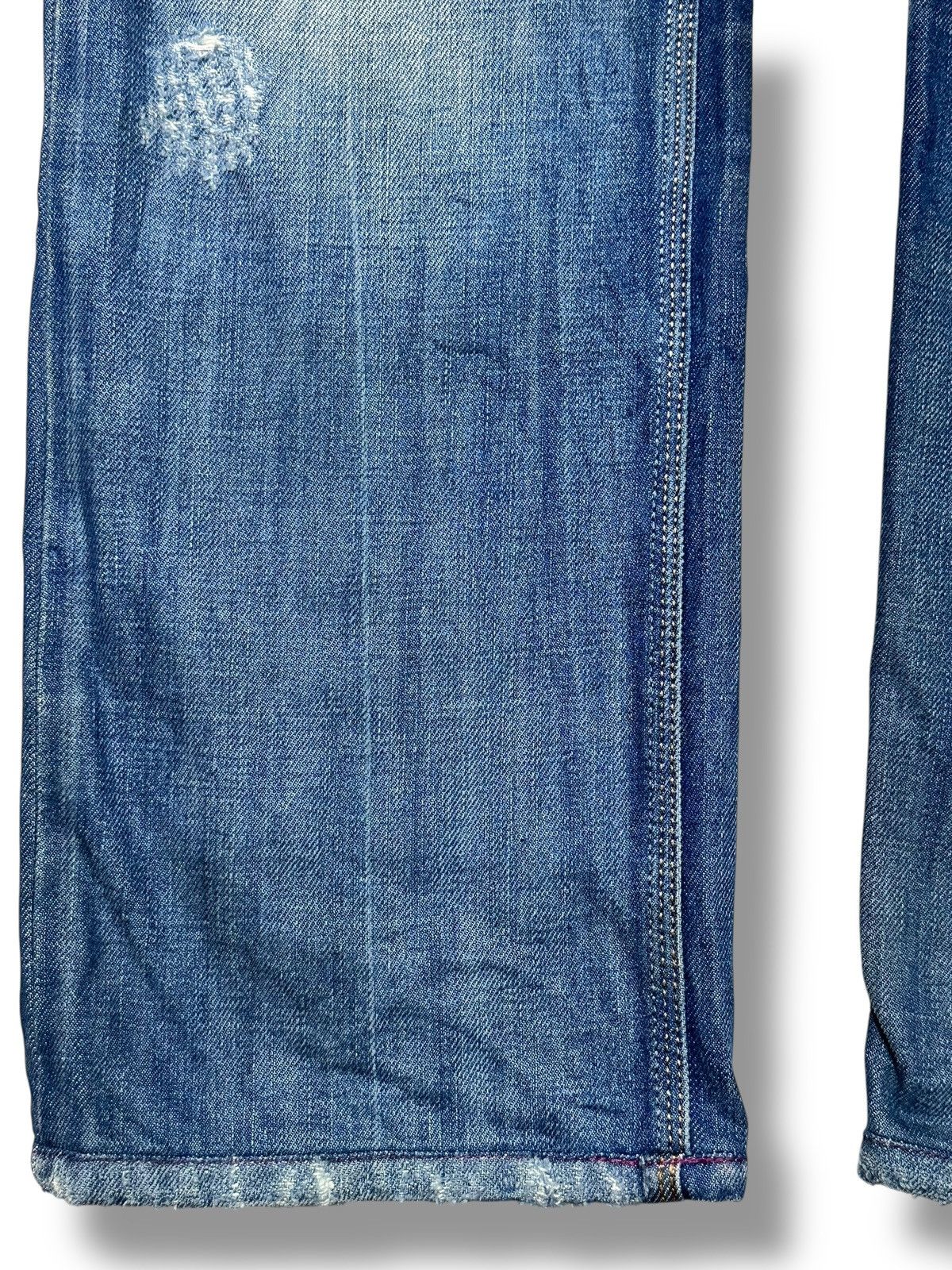 Diesel Diesel Vintage Distressed With Straight Loose and Faded Wash Size US 33 - 11 Thumbnail