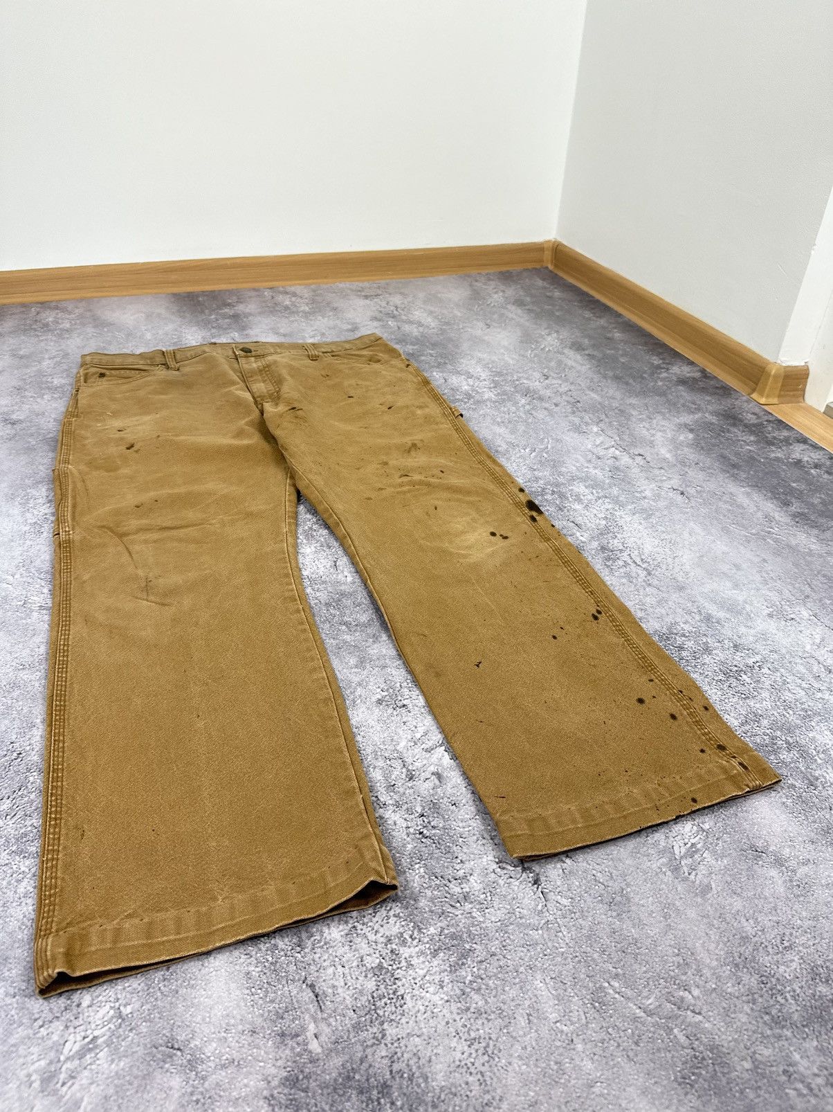 Dickies Vintage Dickies Cargo Carpenter USA Baggy Opium Work Pants Size US 36 / EU 52 - 9 Thumbnail
