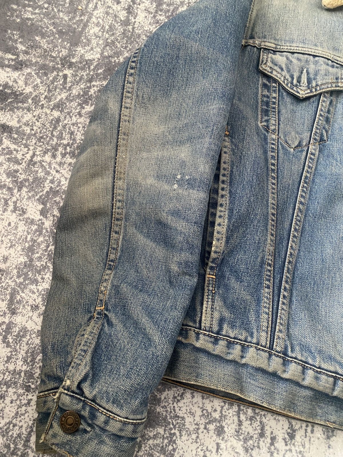 Levi's Vintage Levi's Sherpa Fleece workwear Denim Jacket 00s Size US M / EU 48-50 / 2 - 10 Thumbnail