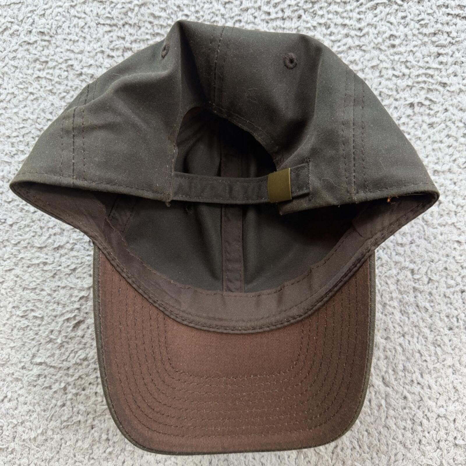 Other Outdoor Cap Waxed Cotton Hat Brown Adjustable Strapback Size ONE SIZE - 6 Thumbnail