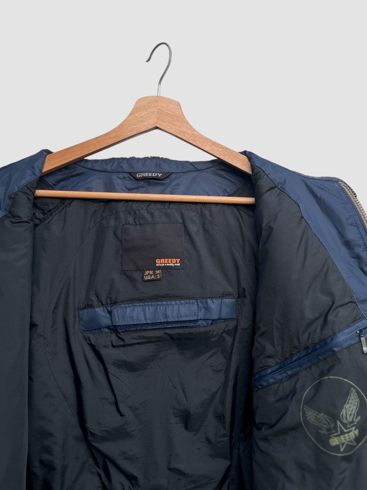 Kadoya Vintage Greedy Motorcycle Rider Bomber Jacket Size US S / EU 44-46 / 1 - 11 Thumbnail