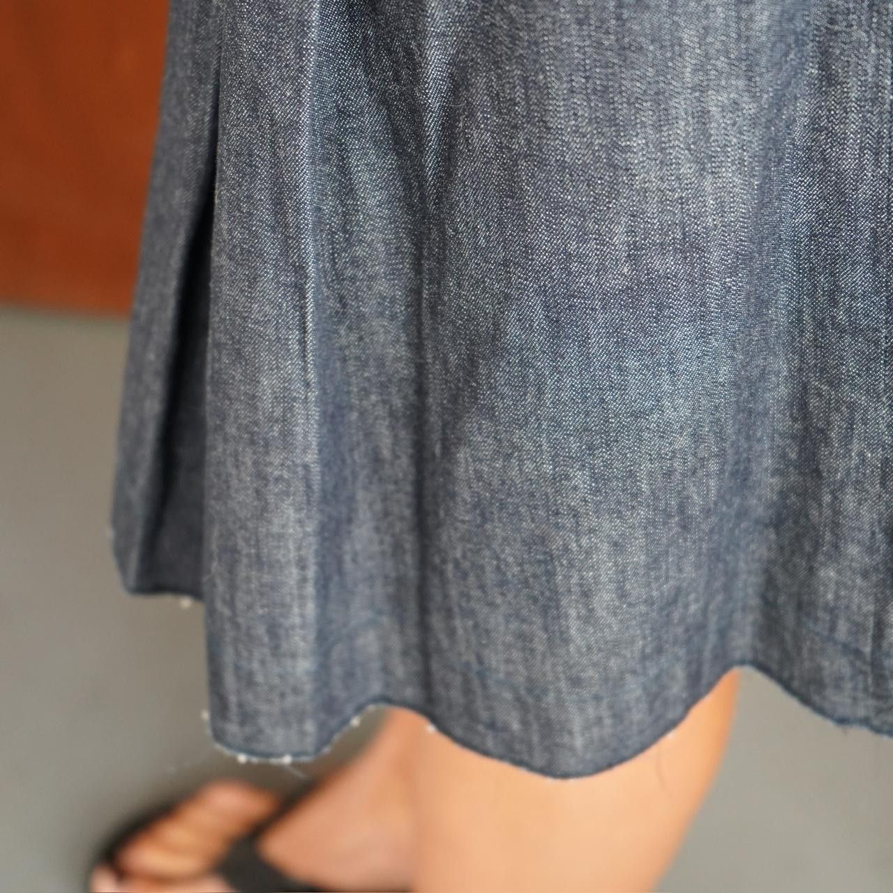 Prada Denim Prada Distressed Skirt Size 26" / US 2 / IT 38 - 3 Thumbnail