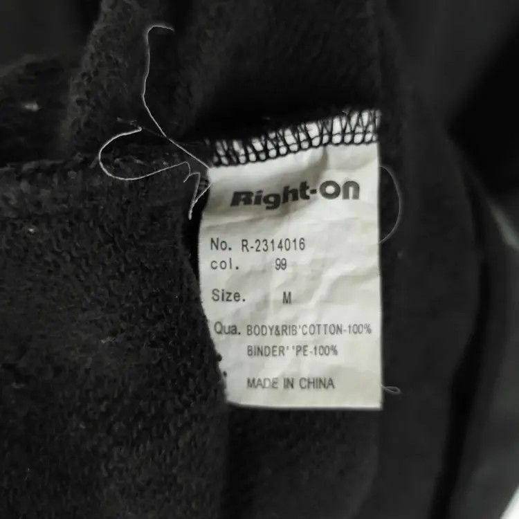 Japanese Brand Right-on Sweatshirts Size US M / EU 48-50 / 2 - 7 Thumbnail