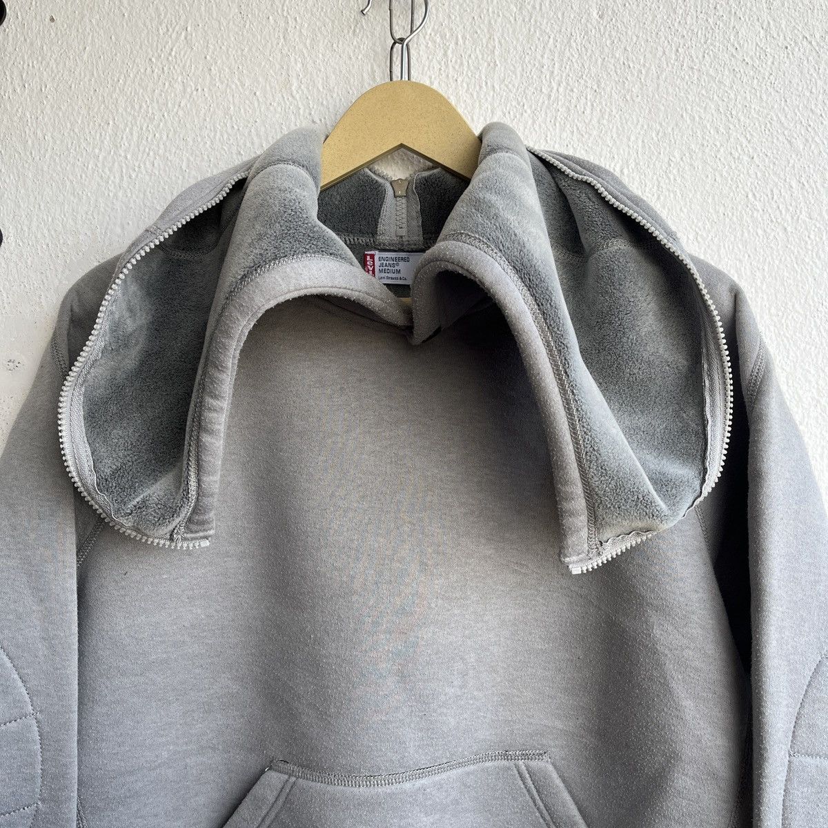 Levi's ENGINEERED LEVI’S HOODIE HEAD ZIPPER HYPE STREETWEAR Size US M / EU 48-50 / 2 - 23 Thumbnail