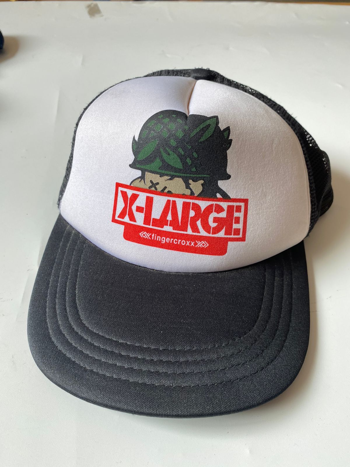 Vintage × Xlarge Trucker Hat Xlarge Fingercrjxx Logo Size ONE SIZE - 1 Thumbnail