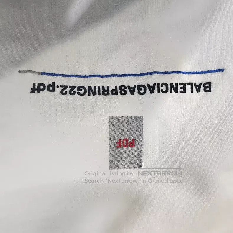 Balenciaga Balenciaga White Hoodie Size US M / EU 48-50 / 2 - 3 Thumbnail