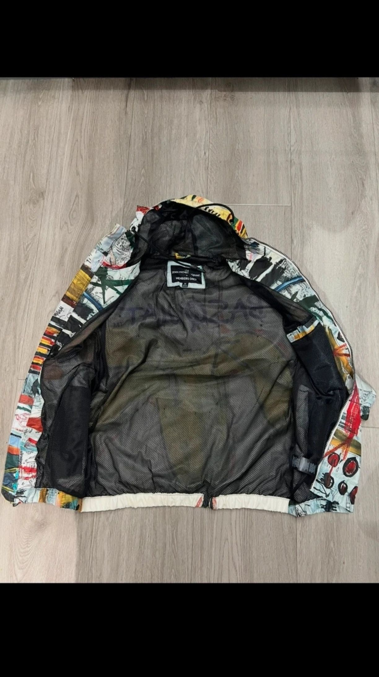 Jean-Michel Basquiat × Members Only Members Only "Jean-Micheal Basquiat" Windbreaker Size US M / EU 48-50 / 2 - 2 Thumbnail