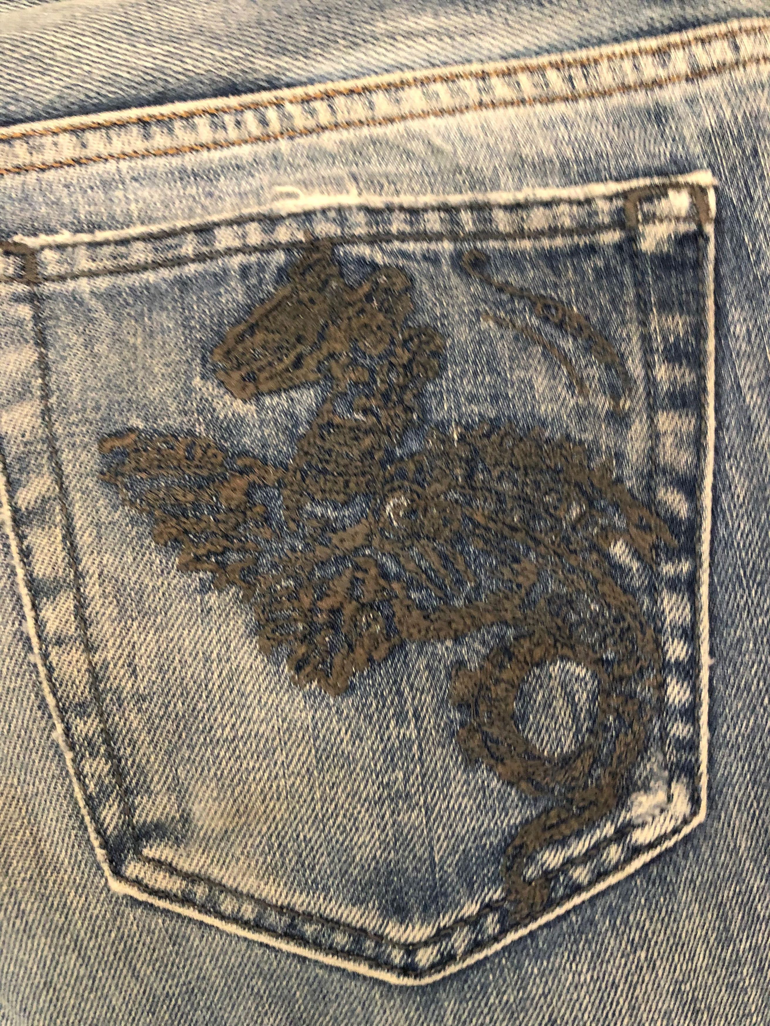 Diesel × Japanese Brand Diesel Dragon Viker Baggy Denim Jeans Pants Size US 33 - 6 Thumbnail