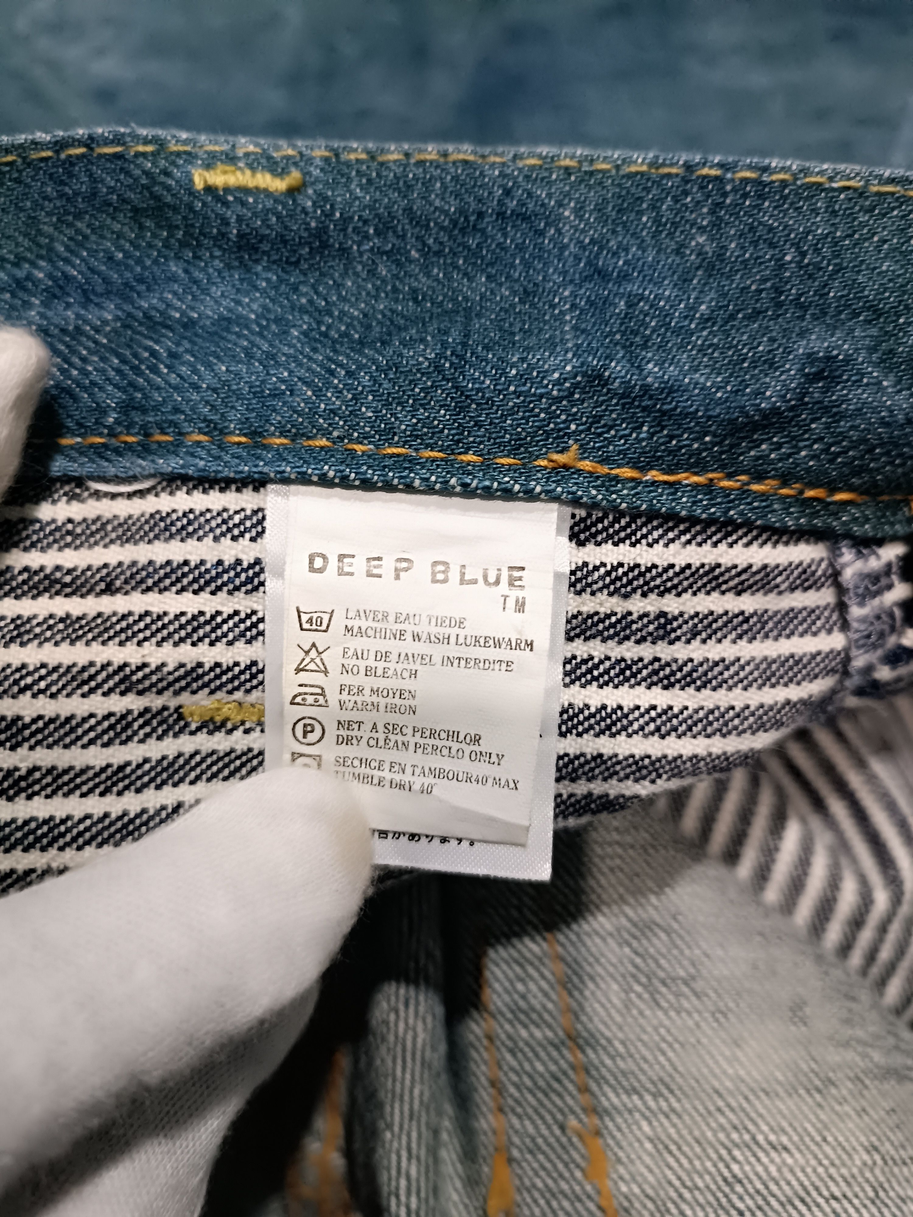 Other Deep Blue Clown Hickory Pants Denim Size 30" / US 8 / IT 44 - 5 Thumbnail