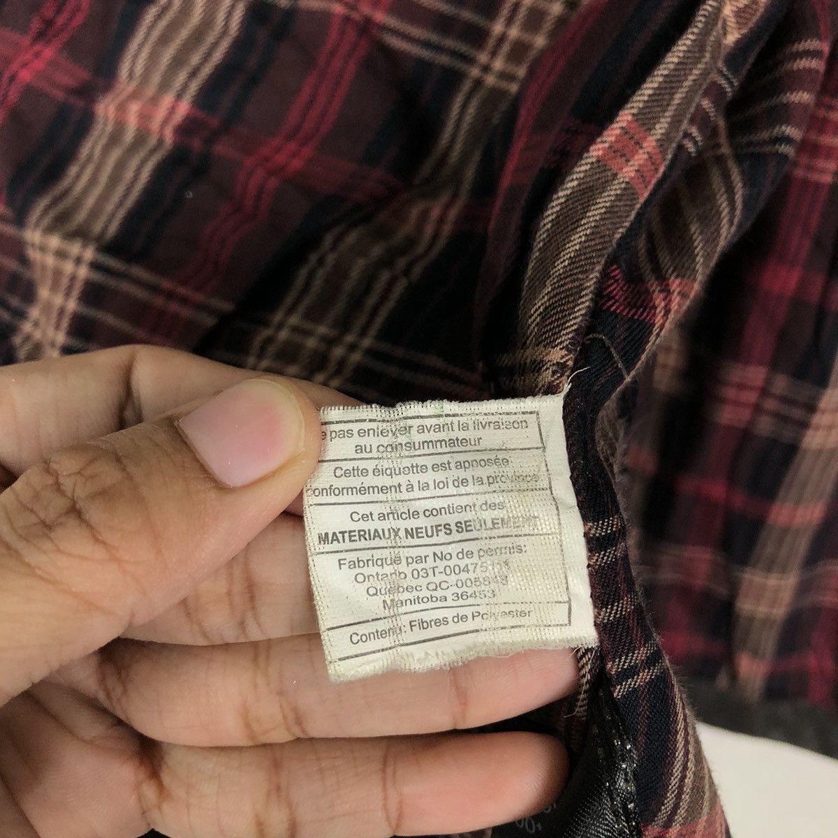 Japanese Brand 🔥Vintage Chore Jacket Guess Blanket Lining Tartan Design Size US L / EU 52-54 / 3 - 24 Thumbnail