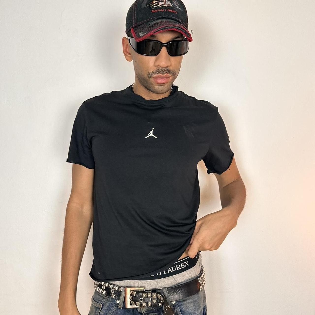 Jordan Brand ASTROBOI* Black Cropped T-Shirt - Medium Size US M / EU 48-50 / 2 - 2 Thumbnail