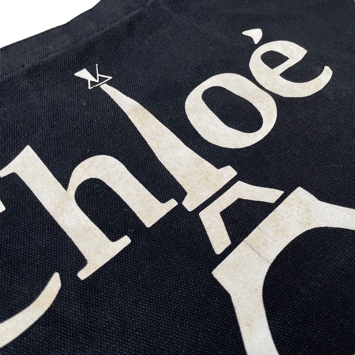 Chloe × Designer Chloe Paris Basic Logo Designer Canvas Tote Bag Size ONE SIZE - 5 Thumbnail