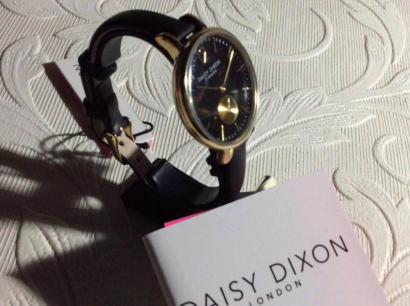 Designer Daisy Dixon black dial black leather strap watch Size ONE SIZE - 6 Thumbnail