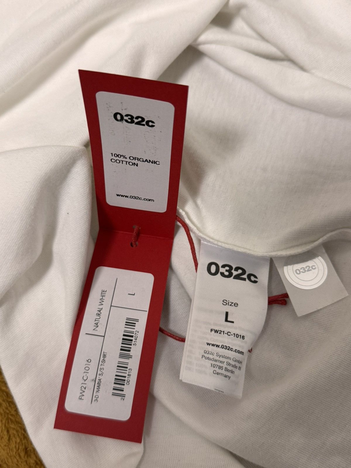 032c New T Shirt 032c. L Size US L / EU 52-54 / 3 - 5 Thumbnail